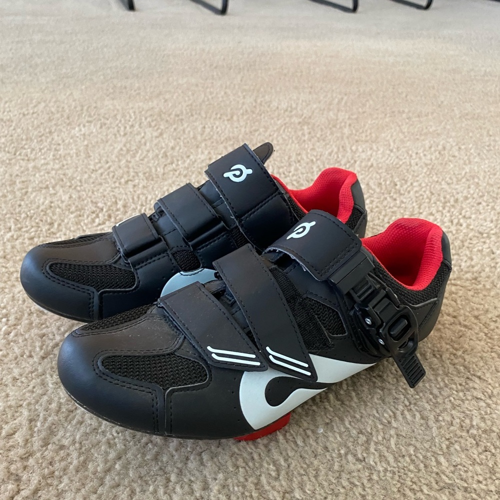 Peloton Women’s Indoor Cycling Shoes Red/Black EU Size 40 | Size 8.5